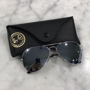 Ray Ban Polarized Aviator Sunglasses